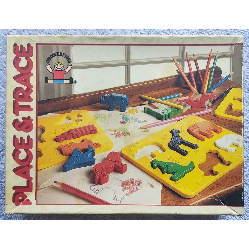 Place & Trace Discovery Toys - Complete - 18 Mos - 7 yrs+